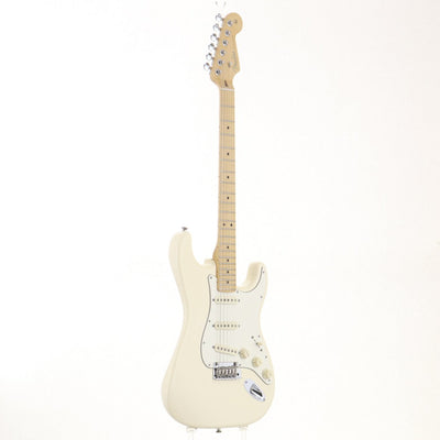 Used Fender USA American Standard Stratocaster Upgrade Olympic White w/Hard Case