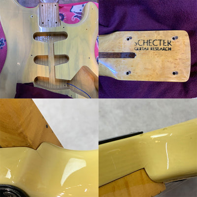 Used SCHECTER ST Model Van Nuys Era Neck Compo 1980s Ash Body w/Soft Case
