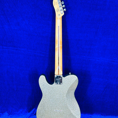 Used SQUIER HARUNA TELECASTER 2016 Basswood body SKULLSILVER w/Softcase