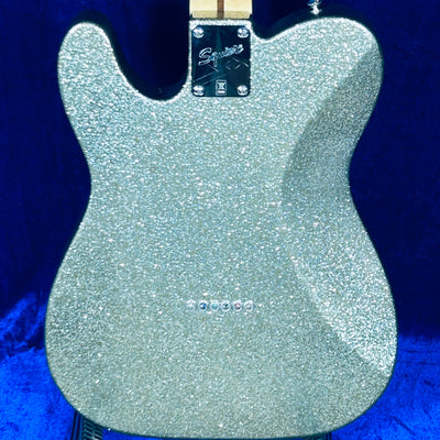 Used SQUIER HARUNA TELECASTER 2016 Basswood body SKULLSILVER w/Softcase