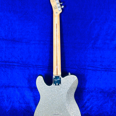 Used SQUIER HARUNA TELE DRK SLV SPK 2016 Basswood body Maple neck w/Soft case