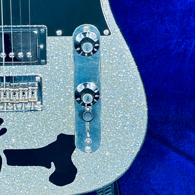 Used SQUIER Haruna Telecaster Skullsilver SCANDAL Basswood Body