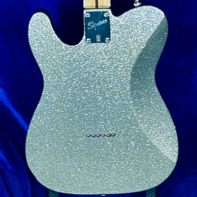 Used SQUIER Haruna Telecaster Skullsilver SCANDAL Basswood Body