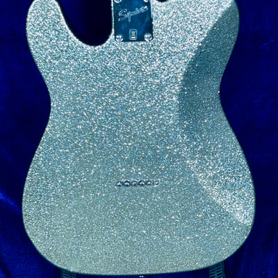 Used SQUIER Haruna Telecaster Skullsilver SCANDAL Basswood Body #2