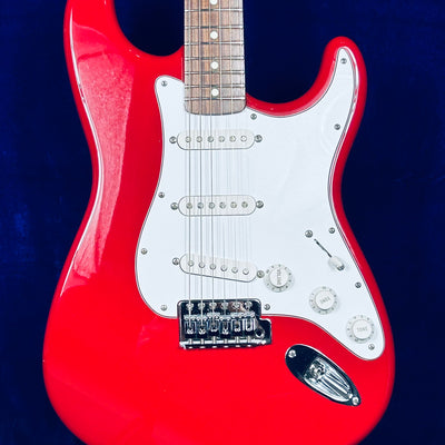 Used Fender Mexico STRATOCASTER Alder body Rosewood fingerboard w/Soft case