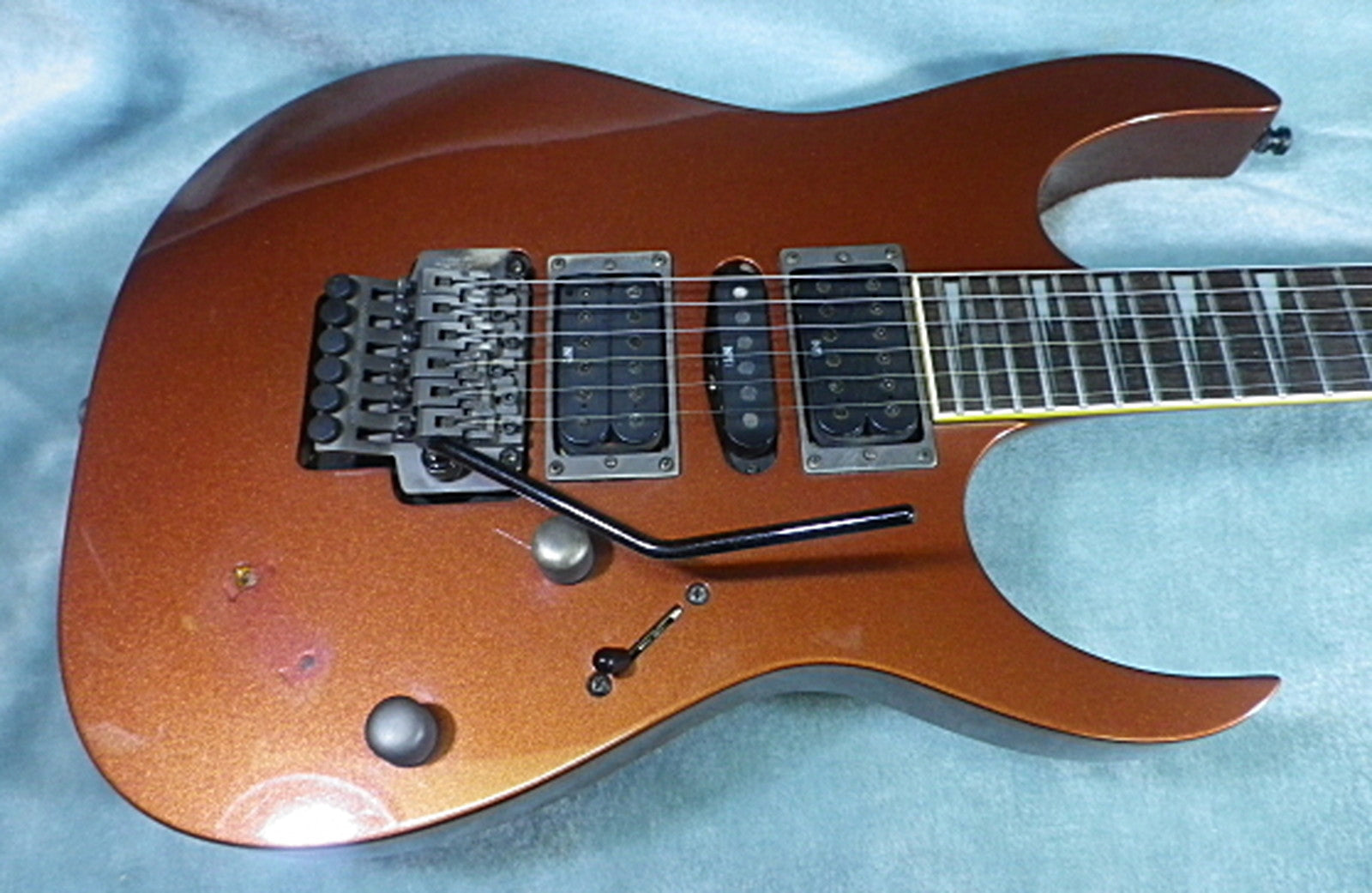 Used Ibanez RG RT47DX Through Neck RG series Reverse Head