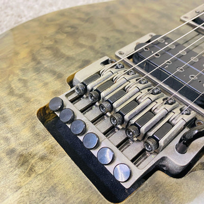 Used Ibanez RGT42SE Quilt Maple Top Through Neck w/Soft Case