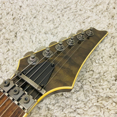 Used Ibanez RGT42SE Quilt Maple Top Through Neck w/Soft Case