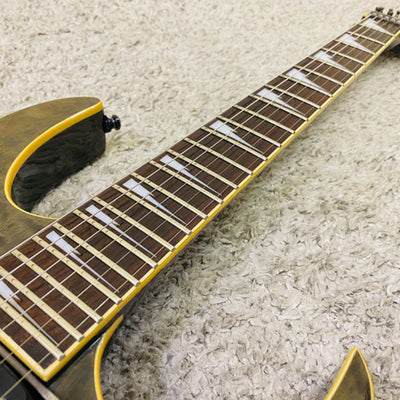 Used Ibanez RGT42SE Quilt Maple Top Through Neck w/Soft Case