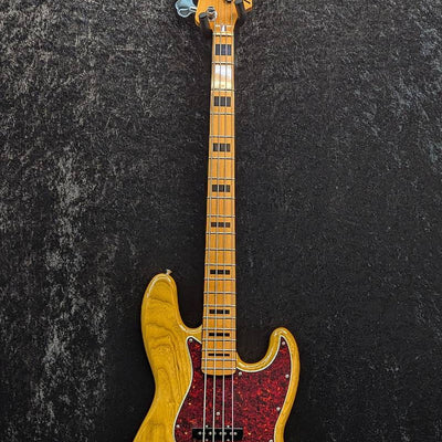 Used Fender FSR Made In Japan Traditional II 70s Jazz Bass 2023 Ash w/Soft case