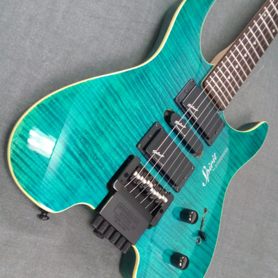 Used Spirit by STEINBERGER GU-7R Custom Trans Blue 2001s