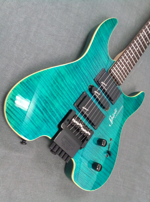 Used Spirit by STEINBERGER GU-7R Custom Trans Blue 2001s