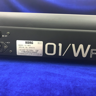 Used KORG 01/W FD 61Key