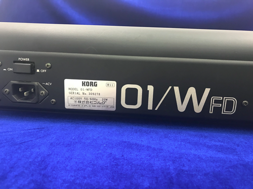 Used KORG 01/W FD 61Key
