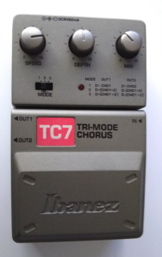 Used Ibanez TC7 TRI-MODE CHORUS