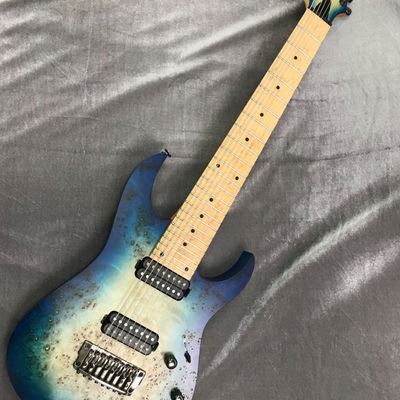 Used Ibanez RG852MPB Ghost Fleet Blue Burst
