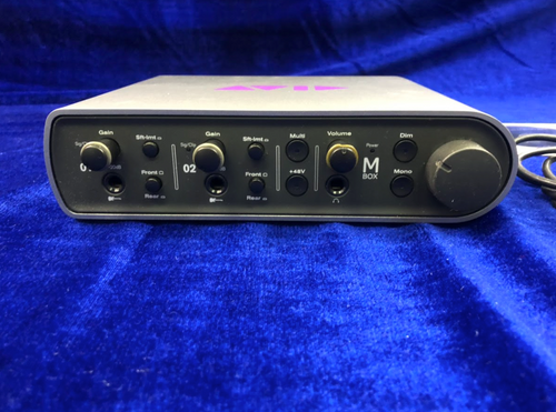 Used AVID Mbox 3rd gen
