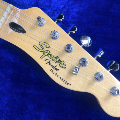 Used Squier by Fender HARUNA TELECASTER DARK SILVER SPARKLE Skullsilver