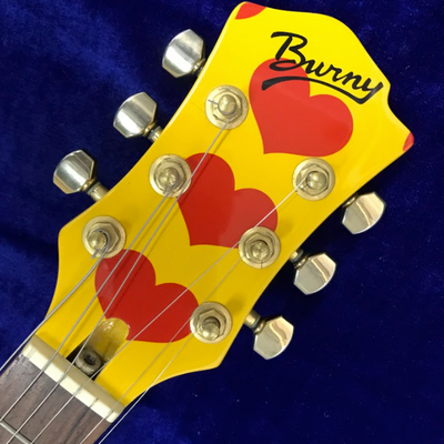 Used Burny YH-JR. X JAPAN hide Model Mini Guitar