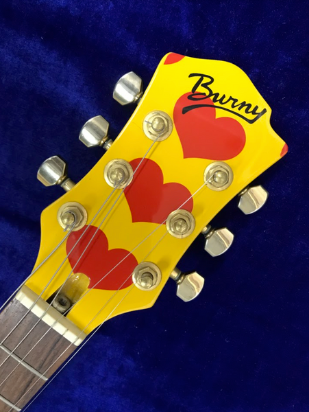 Used Burny YH-JR. X JAPAN hide Model Mini Guitar