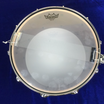 Used YAMAHA Recording Custom Birch 14"×8" Solid Black Snare Drum