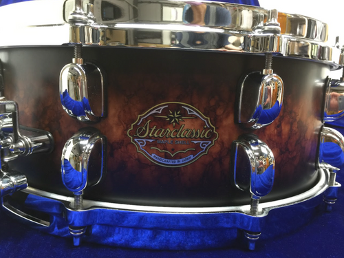 Used TAMA SMS455T Starclassic Maple 14"×5.5" Snare Drum