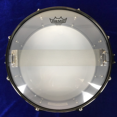 Used Pearl UCA1465B 8 tension Cast Aluminum Snare Drum 14 "x6.5"