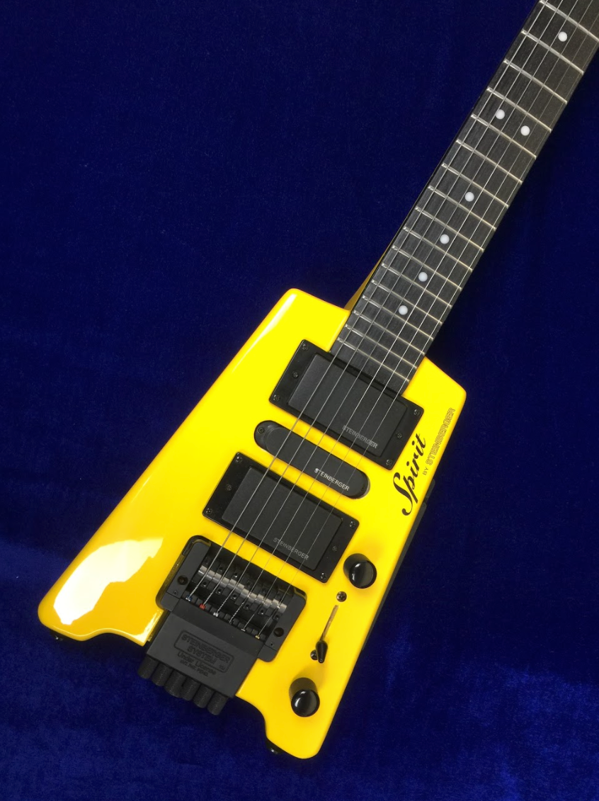 Used STEINBERGER Spirit GT-Pro Deluxe Hot Rod Yellow