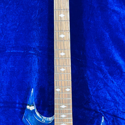 Used B.C.RICH SE WARLOCK ACRYLIC body w/Softcase