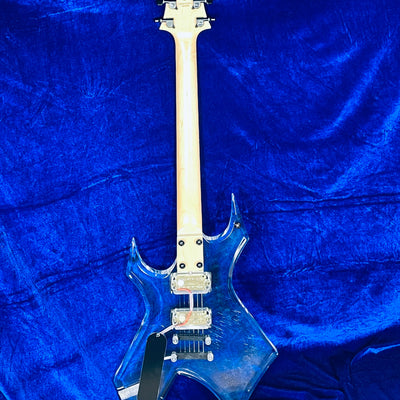Used B.C.RICH SE WARLOCK ACRYLIC body w/Softcase