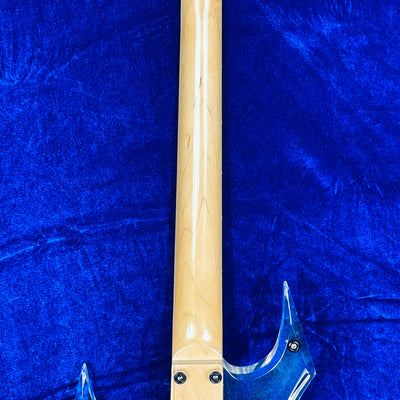 Used B.C.RICH SE WARLOCK ACRYLIC body w/Softcase
