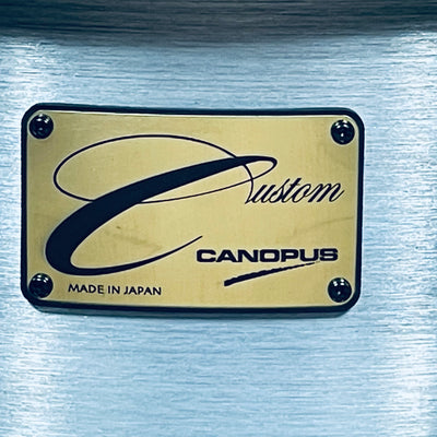 Used CANOPUS Custom Order 14x5 Aluminum Snare Drum