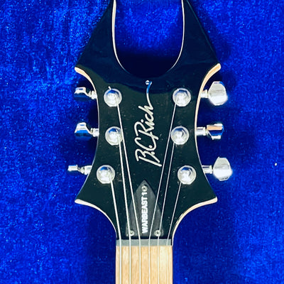 Used B.C Rich WARBEAST1 Used Basswood Body Rosewood Fingerboard Black w/Soft Case