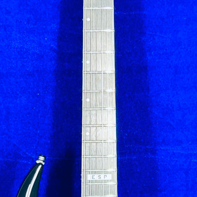 Used ESP E-II FRX FM Reindeer Blue Flame Maple Top Alder Back Body w/Soft Case