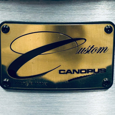 Used CANOPUS Custom Order 14x5 Aluminum Snare