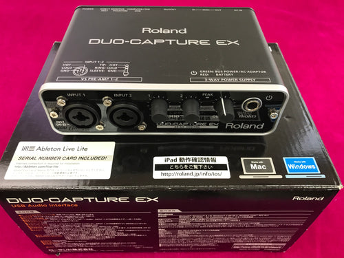 Used Roland DUO-CAPTURE EX UA-22