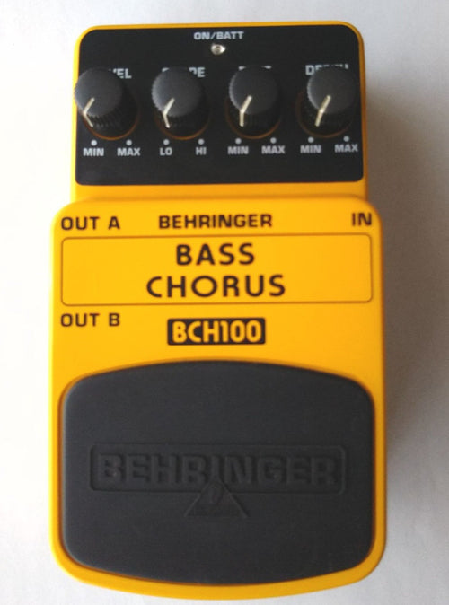 Used BEHRINGER BCH100 Bass Chorus