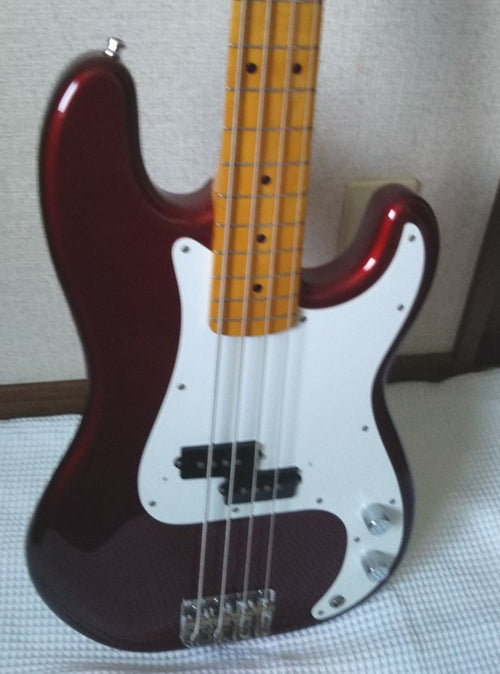Used Fender Japan PB57-53 Candy Apple Red