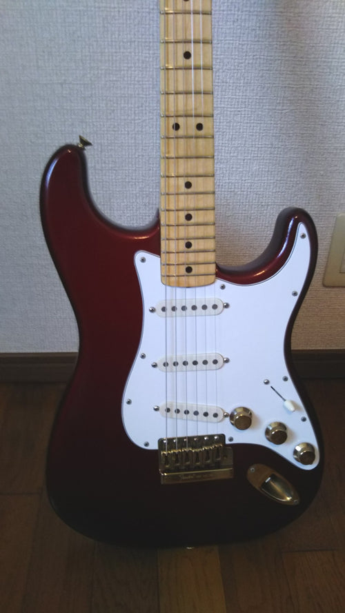 Used Fender The Strato Candy Apple Red 1980