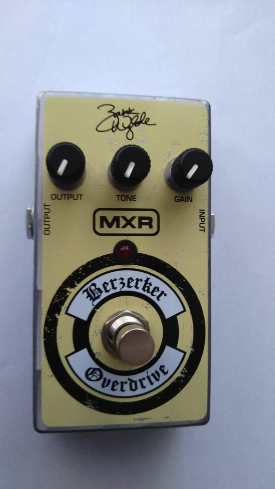 Used MXR ZW44 ZW-44 Berzerker Overdrive