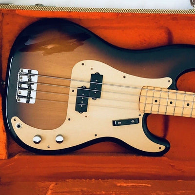 Used American 57 Vintage Precision Bass Sunburst 2009