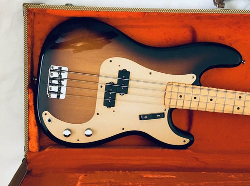Used American 57 Vintage Precision Bass Sunburst 2009