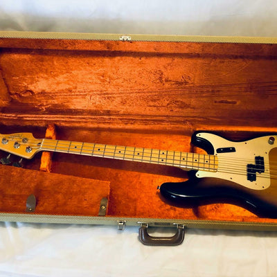 Used American 57 Vintage Precision Bass Sunburst 2009