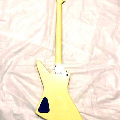 Used FERNANDES BXB-55 BXB 55 White Rare Electric Base Guitar