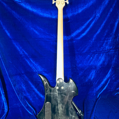 Used B.C.Rich Mockingbird Bass TransBlack
