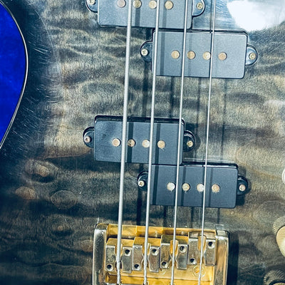 Used B.C.Rich Mockingbird Bass TransBlack