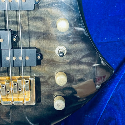 Used B.C.Rich Mockingbird Bass TransBlack