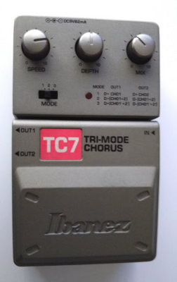 Used Ibanez TC7 TRI-MODE CHORUS 