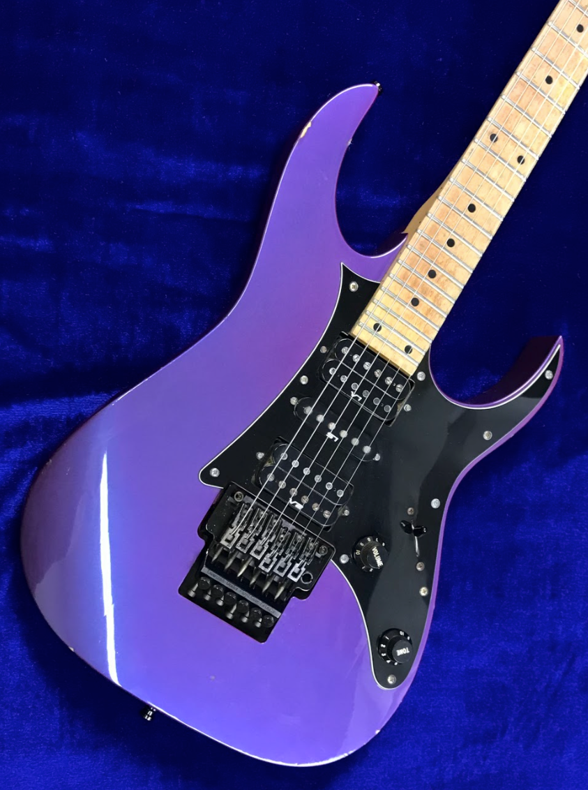 Used Ibanez RG550 Purple Neon 1990