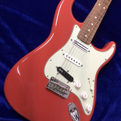 Used Fender Mexico Limited Player Stratocaster Pau Ferro Fiesta Red